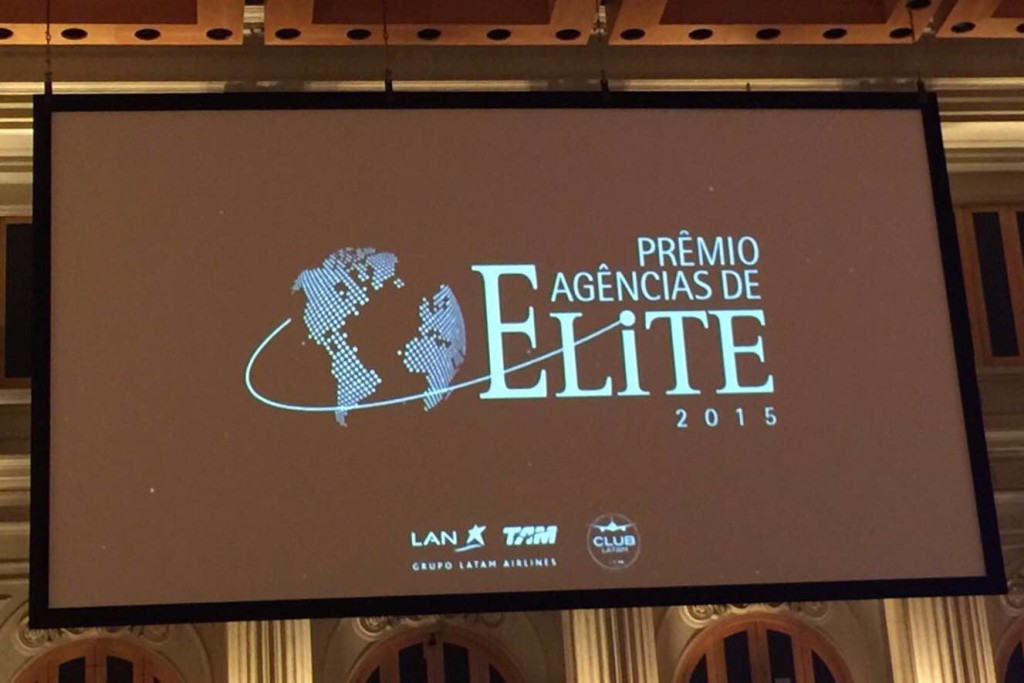 Prêmio “Agências de Elite 2015″, promovido pelo grupo LATAM.