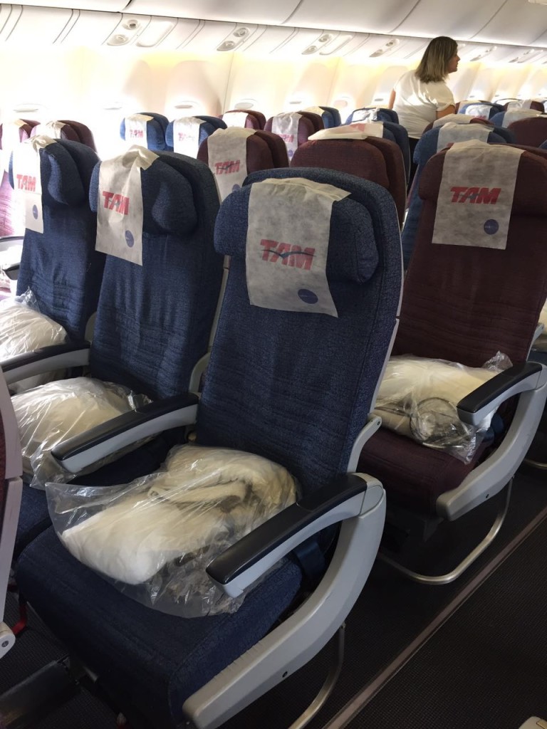 Primeiro voo com avião da LATAM saindo de Belém.