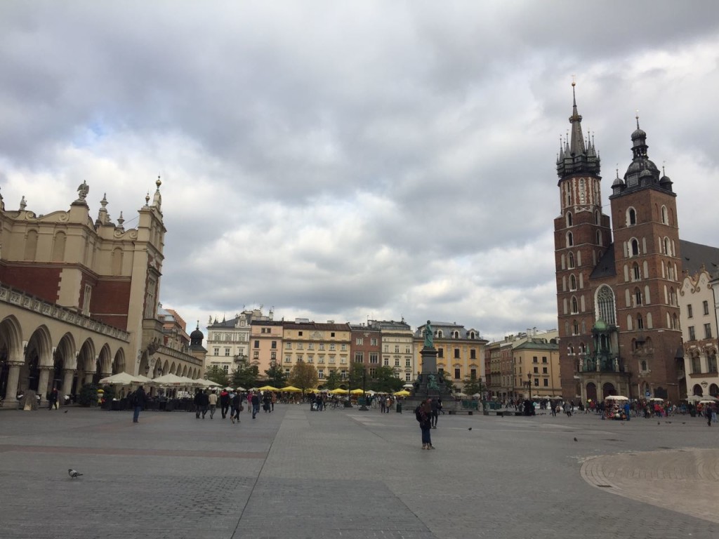 Stare Miasto, centro histórico de Cracóvia.