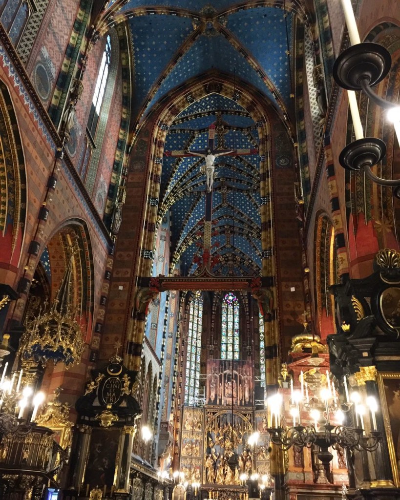 Basílica de Santa Maria (Kosciol Mariacki), Cracóvia.