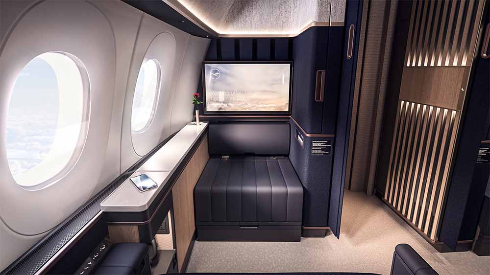 Lufthansa Apresenta A Nova “First Class Suite Plus” - Travel4All